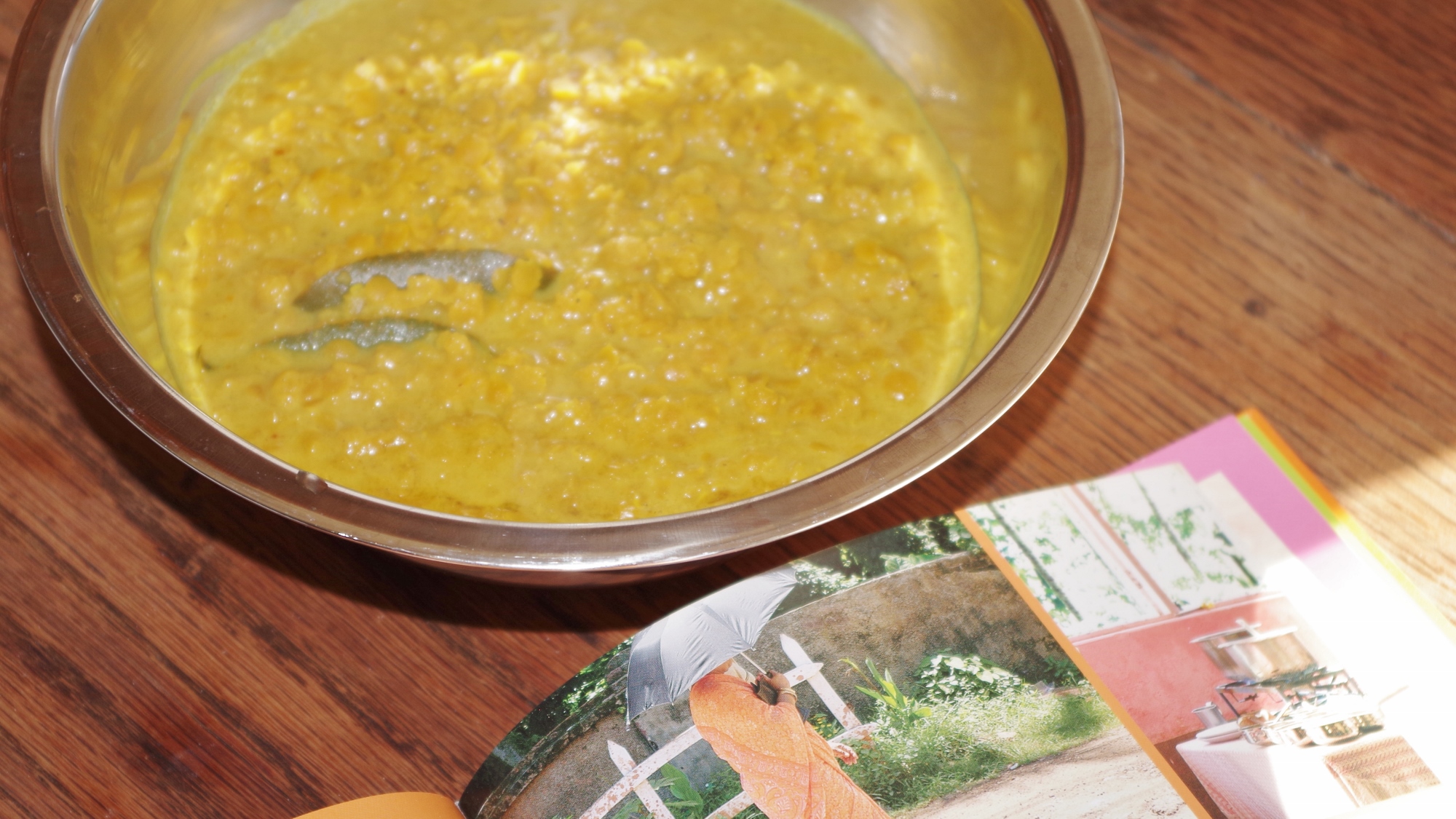 Dhal de lentilles au lait de coco