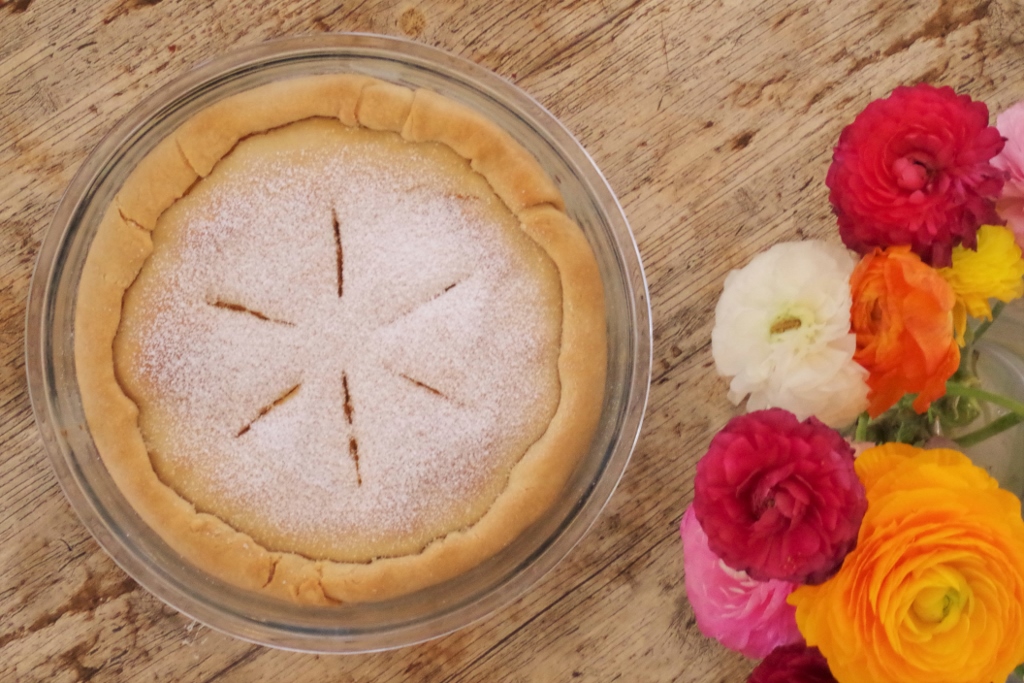 Tourte sucrée à la courge