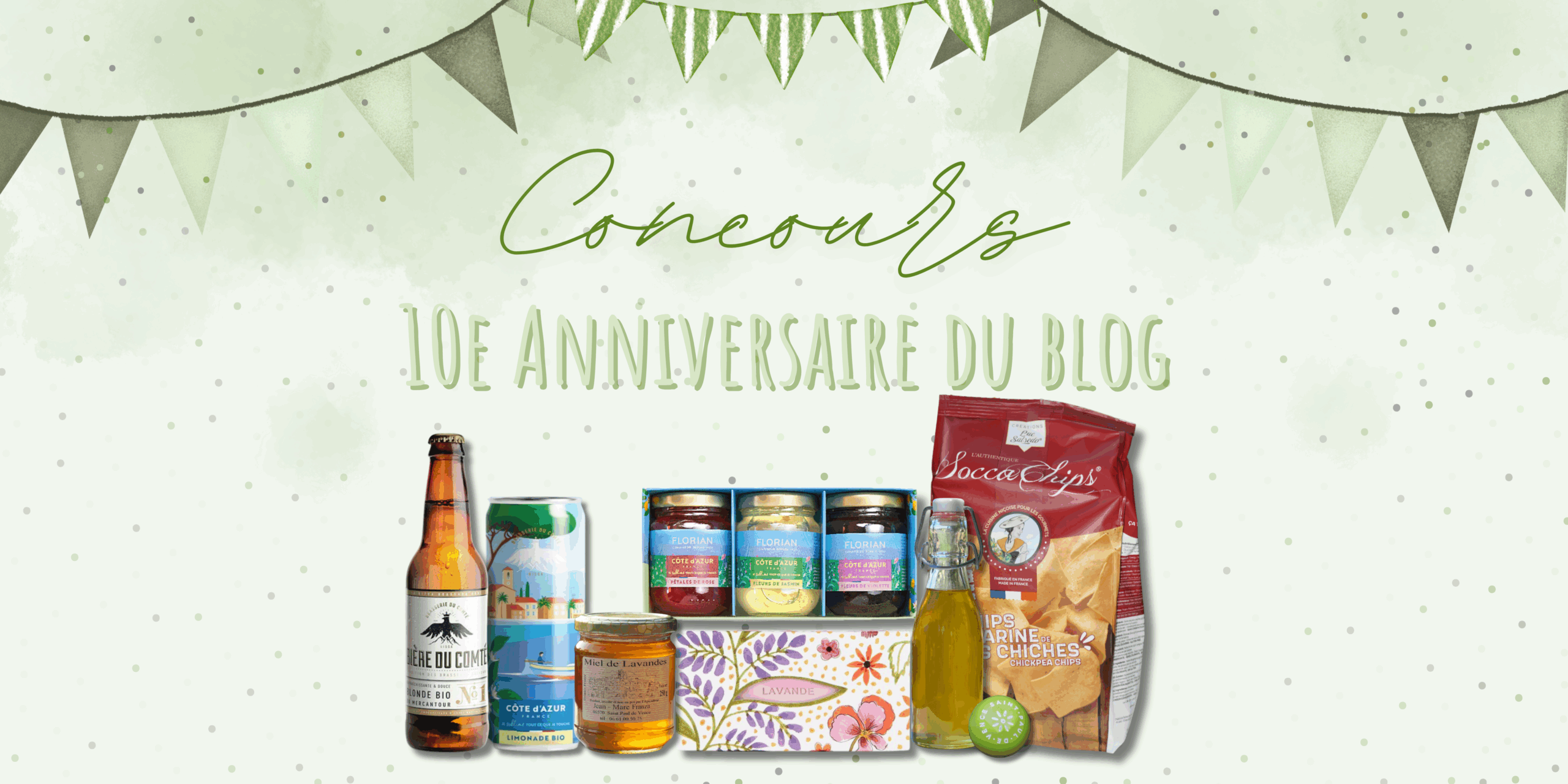 Concours Gourmand pour les 10 ans du Blog !