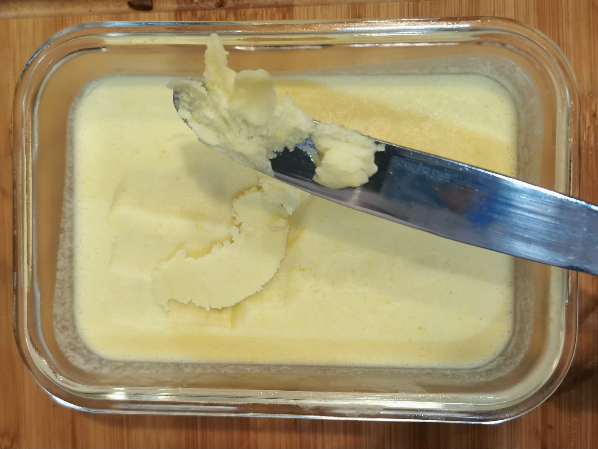 Beurre végétal maison sans lait et sans gluten