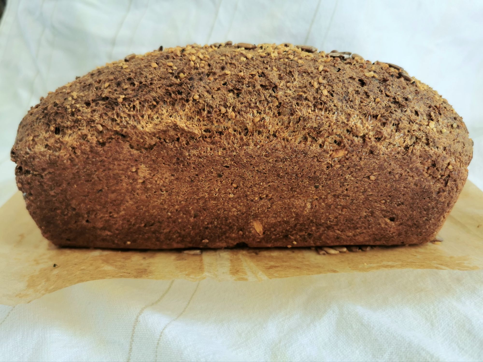 Pain du matin sans gluten, riche en protéines et fibres